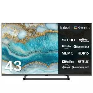 [인켈]TV 4K UHD 구글5.0 스마트TV DLG120Hz 43인치 SD430CH