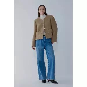 [VOV](김해점) 보브 울 부클레 라운드넥 자켓(7155410004)