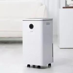 [LUCOMS]루컴즈 제습기 자동 습도조절 공기청정 겸용 3중 필터 12L, 화이트 D012F01-W