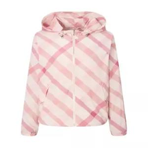 [닥스 골프 여성] [25SS] DNJU5B902P3 LF몰특가ONLINE EXCLUSIVE 핑크 후드 체크 패턴