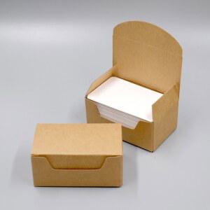 부동산명함 명함 두꺼운 빈 사용 표금100장 라벨 명함상자 매 북 가능 카드 박스 스터디 블랙 종이 1 350g 250g 메시지 크래프트 100