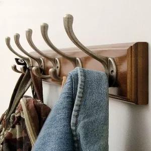 우드 벽걸이 빈티지 주방 진열대 선반 진열장 카페