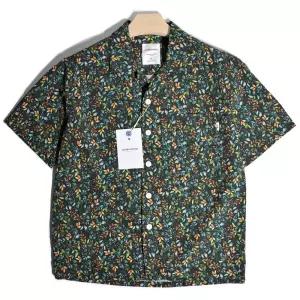 하와이안셔츠 남성 여름 휴양지룩 반팔 해변 바캉스 중년 패턴 셔츠