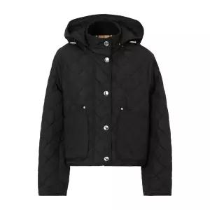 [버버리][명품] 버버리 다이아몬드 퀼팅 크롭 자켓 8072798