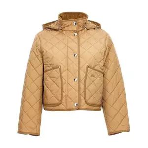 [버버리][명품] 버버리 다이아몬드 퀼팅 크롭 자켓 8070969