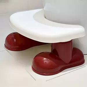 변기발판 사무실발받침  높이조절발판 화장실 디딤대 두꺼운 발받침대 욕실 발디딤대