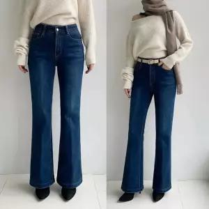 당배 검S-1 M-1 청M-1 L-1 기모 레직기부츠컷 겨울 하우룩 밴딩 안기모 청바지