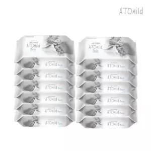 아토마일드 베이직 리필 엠보싱 물티슈 80매X12개