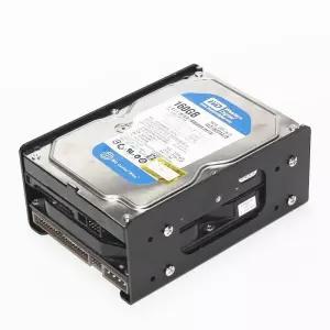 하드디스크 스탠드 트레이 3.5인치 2개 랙 드라이브 브라켓 diy 알루미늄 팬 케이블