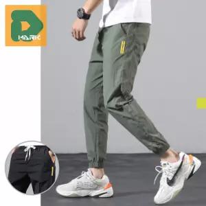밴딩조거팬츠 팬츠 밴딩 조커 봄 냉감 여름 남자 고무줄 작업복 바지 플리츠 가을 노가다 나일론 시원한