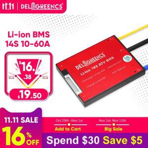 전기 자전거 스쿠터 및 도구에 대 한 48V 18650 LiNCM 리튬 이온 배터리 팩에 14S 20A 30A 40A 50A 60A PCM