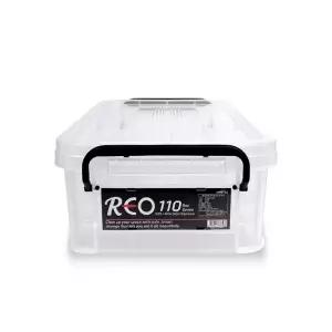 신한리빙 레오박스 110호 11L 수납 정리함 플라스틱 투명 리빙박스 네오박스