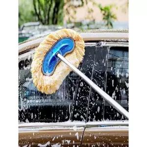 세차 물나오는 걸레 자동차 물호스연결 차량용 솔 브러쉬 세차용 밀대