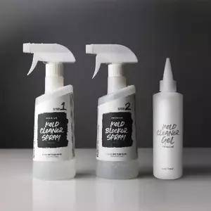 곰팡이제거제 3종 패키지 곰팡이 제거제500ML + 프리미엄 곰팡이 항균제 500ML + 곰팡이 제거젤220g)