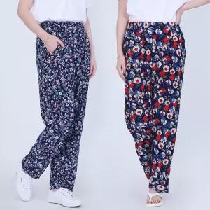 봄 여름 가을 겨울 몸빼바지 김장 할매 엄마 촌캉스 꽃바지 고무줄 밴딩 누빔 일자 스판 꽃나염 편한 할미 플라워 플리츠 냉장고