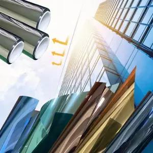 프라이버시 유리창 시트지 미러 창문 반사 필름 열차단 자외선