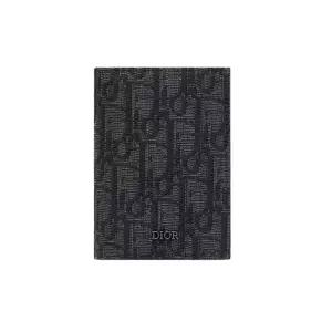 디올 버티컬 2단 오블리크 자카드 카드지갑 2ESCH138YSE H03E