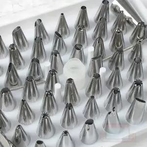 데코레이션 베이킹 깍지 52종 세트 쿠키만들기 제빵소도구 생크림짜기