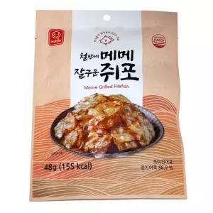 철판에 메메 잘구운 쥐포 48g
