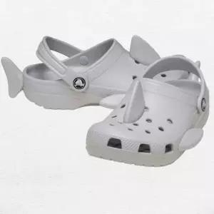[크록스]키즈 샌들 NQS 210014-1FT 클래식 아이 엠 샤크 클로그 토들러