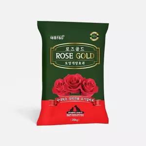 태흥 로즈골드 비료 20kg 장미 비료 꽃 화초 화단 유기물 토양개량제