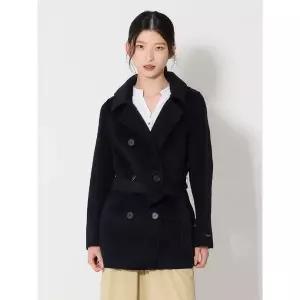 [하프클럽/르오트]울블렌디드 후드 벨티드 하프 코트(후드탈부착)-사이즈 55~88다양