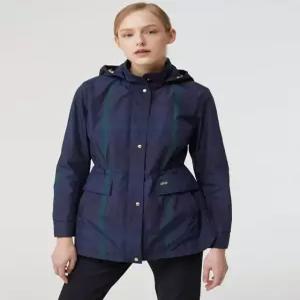 [닥스 골프 여성] [25SS] WNJU5A002N3스테디셀러네이비 체크 점퍼