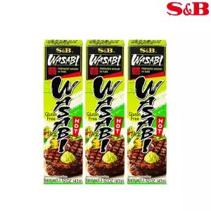 S&B 에스비 연와사비 43g, 3개입