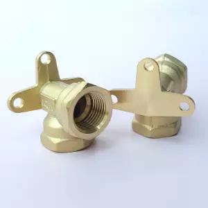 신주 벽고정 수전 엘보 15A 황동 소켓 휘팅 수도배관부속