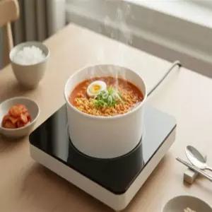 무인쇄 한강라면용기 인덕션 종이용기 라면그릇 1박스 300개