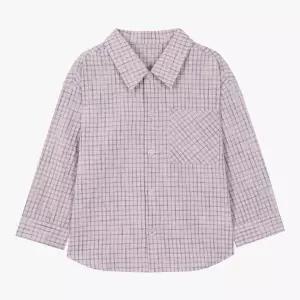 [롯데백화점]밀리밤 시원한오버핏체크셔츠(MLYC2631G)