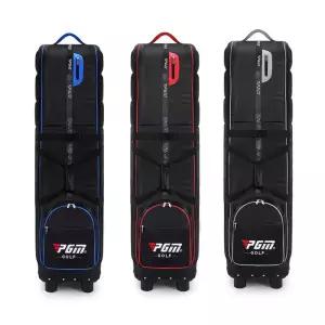 PGM 골프백 접이식 대형 항공커버 고급형 전용수납백 HKB009 / 바퀴 보관 이동 편리