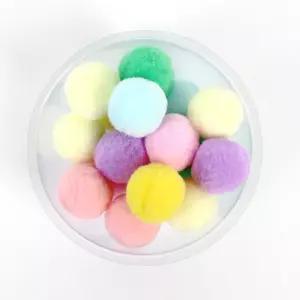 폼폼이 뿅뿅이 칼라솜 30mm 1봉지(약18개입) 파스텔 컬러