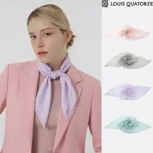 [비밀상점] 루이까또즈 마리솔리드 실크 마름모 스카프 2DSD608