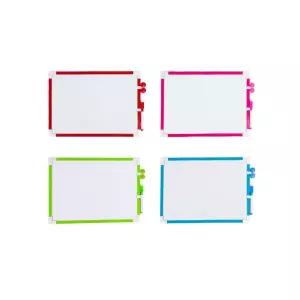 칼라 양면 화이트보드 20x30cm/메모/미니/게시판/보드판/가정용/어린이