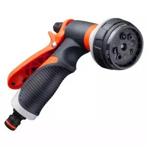 8가지 분사 고압 조절 노즐 기 수압 스프레이건 세차 워터건 물 헤드 정원물