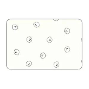 [골드스마일]강아지 스노우 아이스 매트 L 크림 1P 여름 쿨링 방석