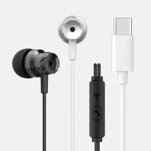 아이리버 BVC-180 C타입 잭 커널형 유선 이어폰 (줄꼬임방지, 리모컨 컨트롤)