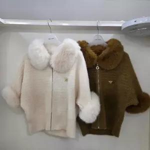 더스토아 DP01 소매 퍼 재킷 니트 가디건 볼레로 T25vchw25j054 (45787448)