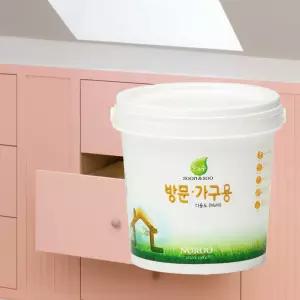 노루페인트 순앤수 친환경 수성 항균 방문가구용 반광 1L