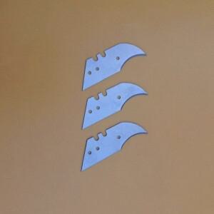 PVC 비닐 바닥재 도구 - 알루미늄 합금 유틸리티 나이프 블레이드 반달형 크레센트