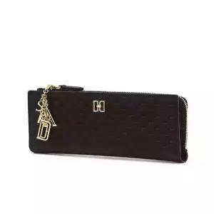 닥스 ACC 선물포장 DCWA6E528BK MD추천LOUIS DD 블랙 DD로고 소가죽 슬림 2단 장지갑