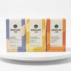 오설록 티백 3종 세트 60개 유채 꿀배 영귤