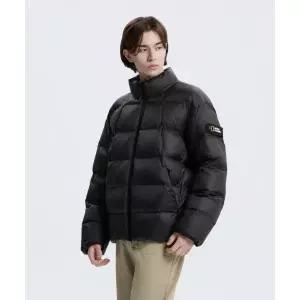 NATIONALGEOGRAPHIC N254UPD903 오록스 스탠드넥 퀼팅 패딩 점퍼 BLACK 287767
