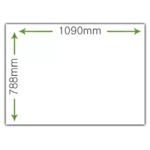 무림 도화지 전지 220g 20매 미술 용지 켄트지 종이 수채화 흰색