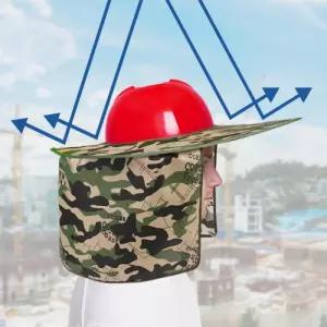 안전모 그늘막 여름 햇빛가리개 뒷목 썬블럭 땀받이