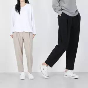 여자 4way 원턱루즈핏 사방스판 M~4XL 빅사이즈 팬츠