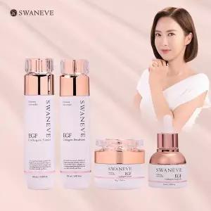 [NS홈쇼핑]스와니브 egf 콜라겐 4종 기초 1세트(토너+에멀전+앰플+영양크림)..[35734773]