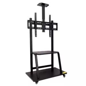 이동식 TV 스탠드 거치대 회전형 높이조절 전자칠판호환
