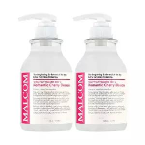 [유통기한 임박] 말콤 로맨틱 체리블라썸 트리트먼트 520ml, 2개